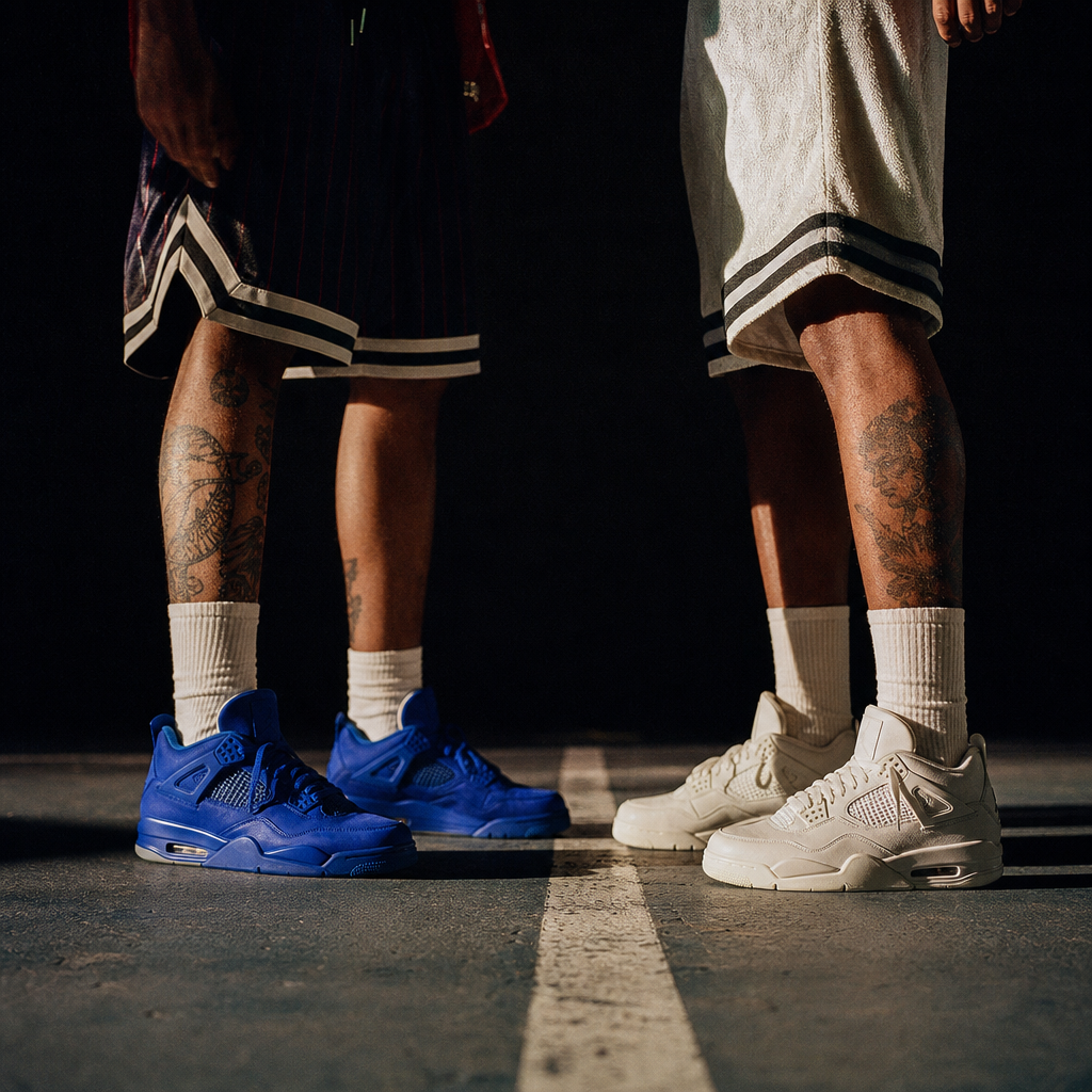 Drop Nº 014 'Cobalt Fade' on foot